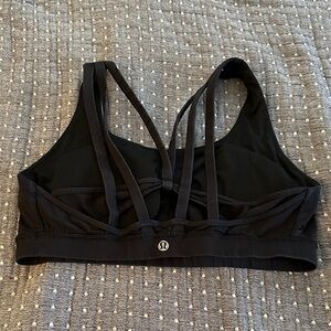 LULULEMON Energy *Exhale Bra, Black, Size 12